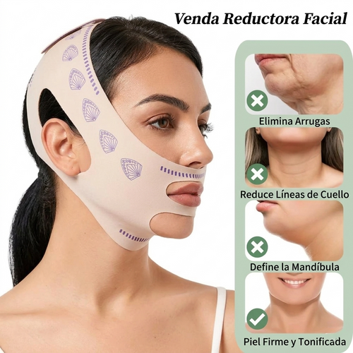 Moldeador facial en forma de V